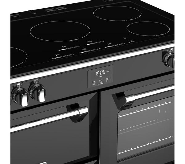STOVES Richmond S1000Ei 100 cm Electric Induction Range Cooker - Black image number 1