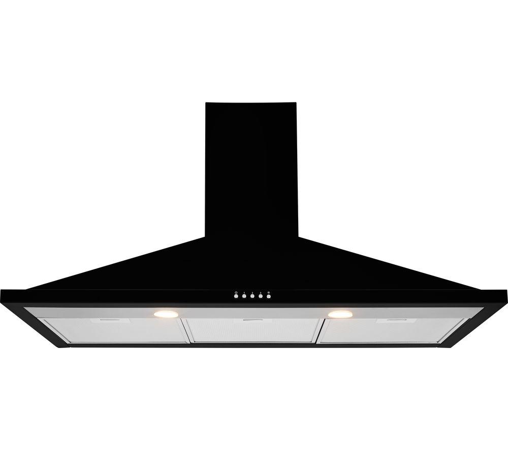 LEISURE H102PK Chimney Cooker Hood - Black, Black