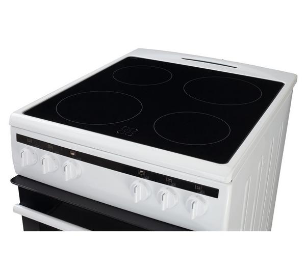 AMICA AFC5100WH 50 cm Electric Ceramic Cooker - White image number 14