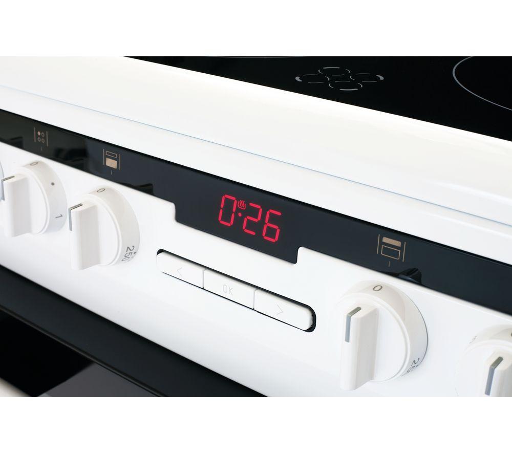 AMICA AFC5550WH 50 cm Electric Ceramic Cooker - White image number 6 of 7