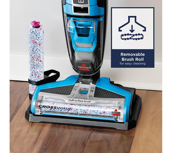 BISSELL CrossWave Upright Wet & Dry Vacuum Cleaner - Titanium & Blue image number 4