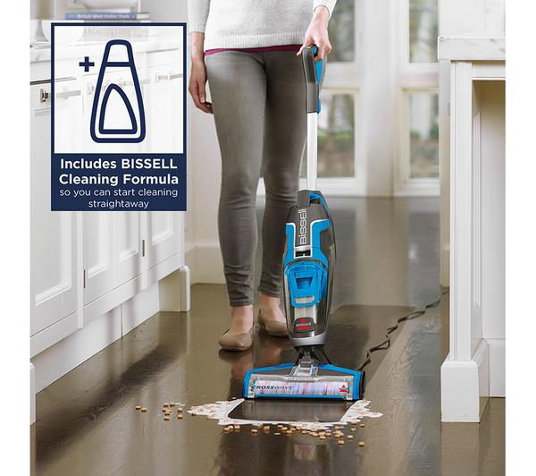 BISSELL CrossWave Upright Wet & Dry Vacuum Cleaner - Titanium & Blue image number 5