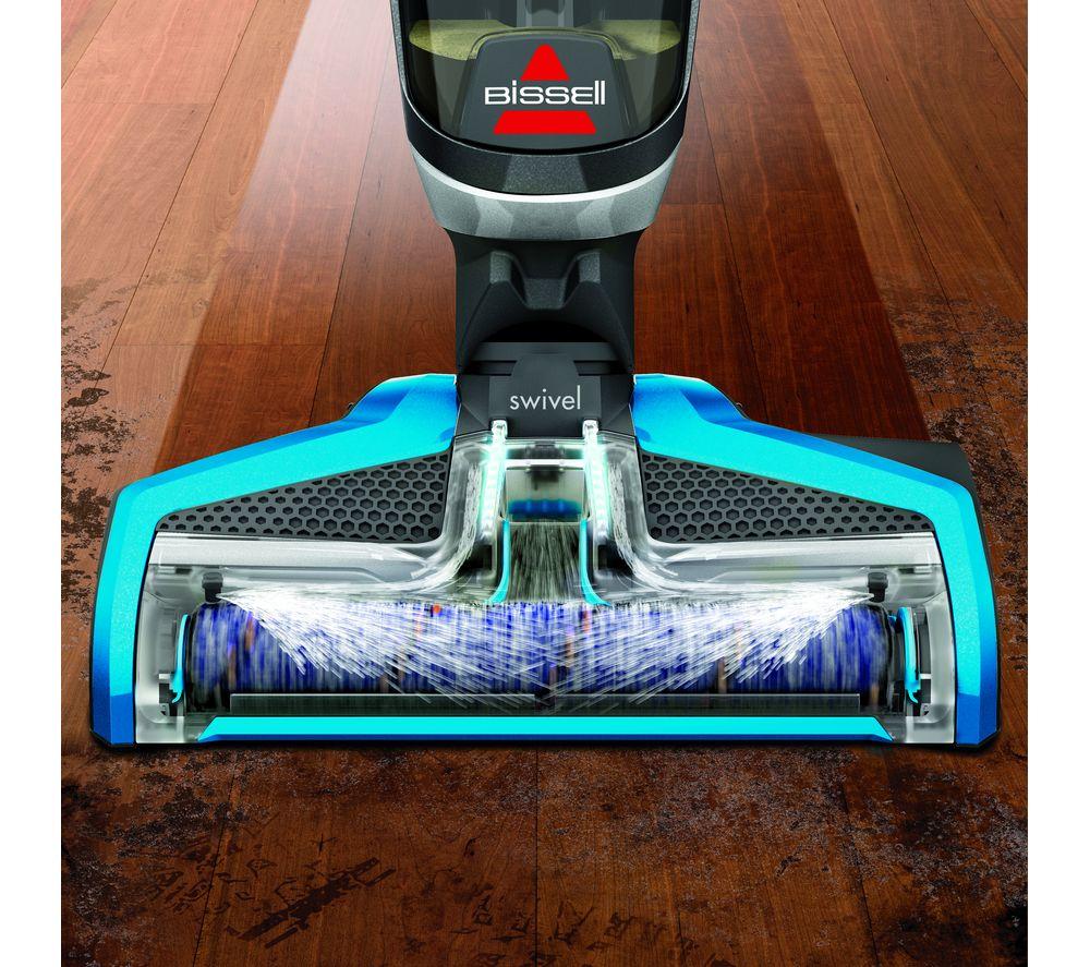 BISSELL CrossWave Upright Hard Floor Vacuum Cleaner - Titanium & Blue image number 11 of 12