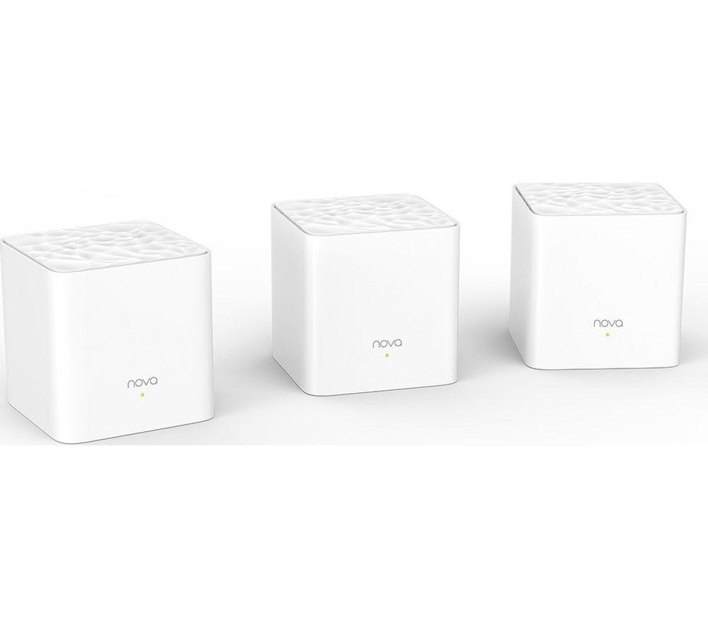 Image of TENDA Nova MW3 Whole Home WiFi System - Triple Pack, White