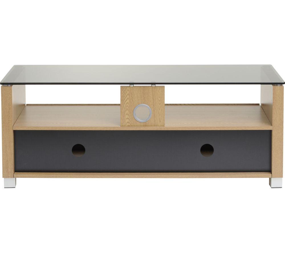 TTAP Elegance 1250 mm TV Stand for up to 65" TVs - Light Oak image number 3 of 4