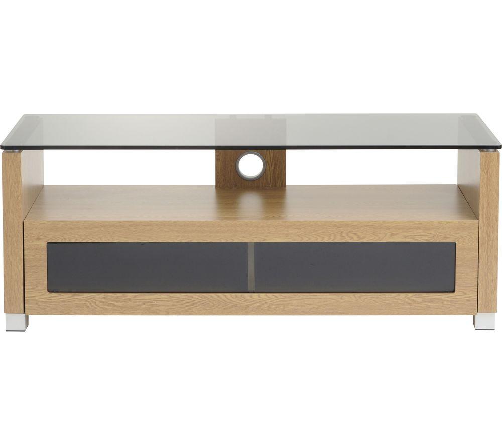 TTAP Elegance 1250 mm TV Stand for up to 65" TVs - Light Oak image number 4 of 4