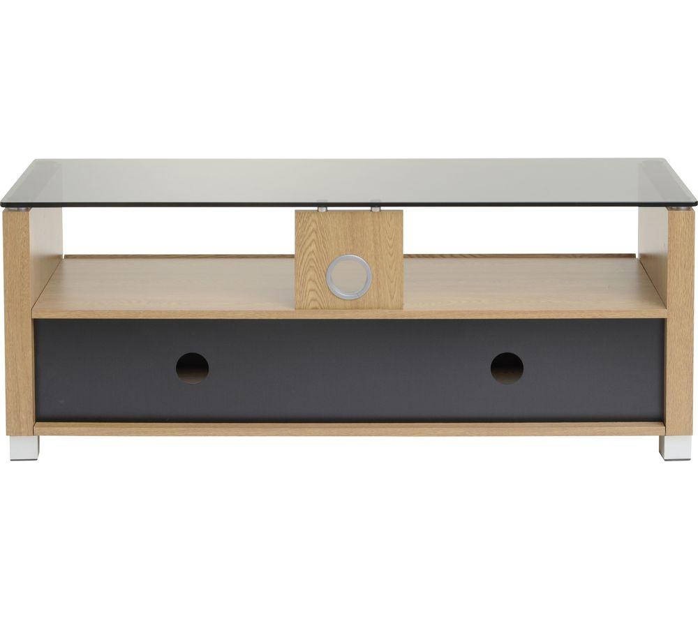 TTAP Elegance 1050 mm TV Stand for up to 60" TVs - Light Oak image number 4 of 8