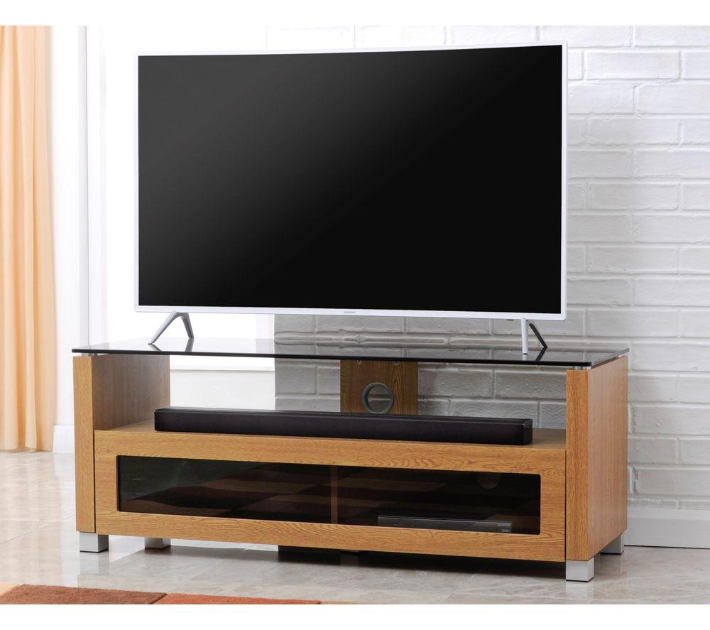 TTAP Elegance 1050 mm TV Stand for up to 60" TVs - Light Oak image number 7 of 8