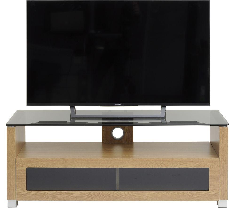 TTAP Elegance 1050 mm TV Stand for up to 60" TVs - Light Oak image number 8 of 8