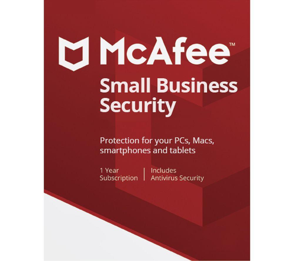 Image of MCAFEE Small Business Security - 1 year for 5 devices