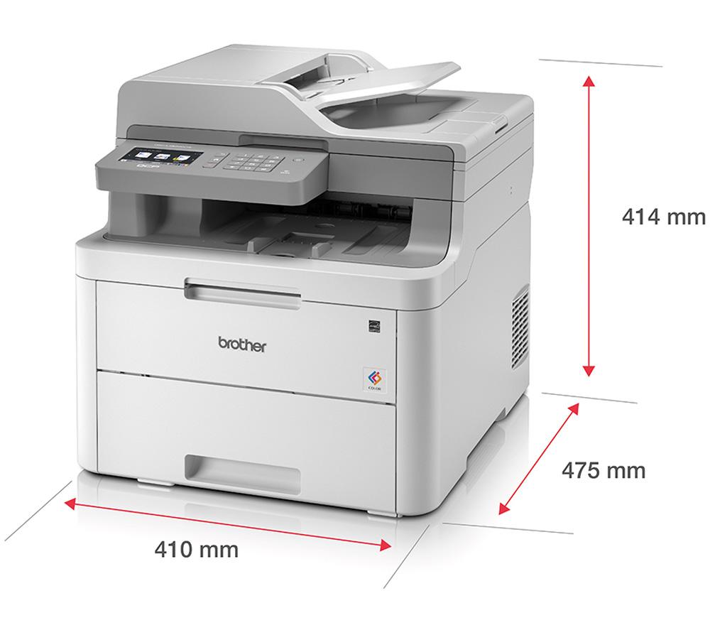 Buy BROTHER DCPL3550CDW AllinOne Wireless Laser Colour Printer Currys