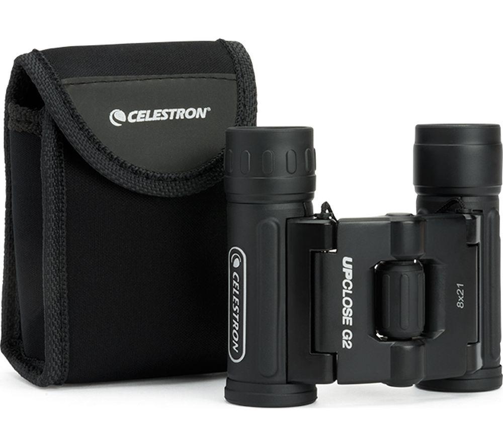 CELESTRON Upclose G2 71230-CGL 8 x 21 mm Binoculars - Black, Black