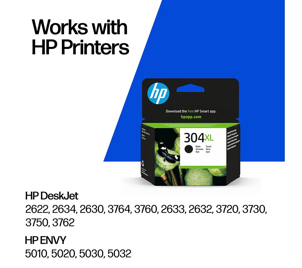 HP 304XL Original Black Ink Cartridge image number 2 of 14