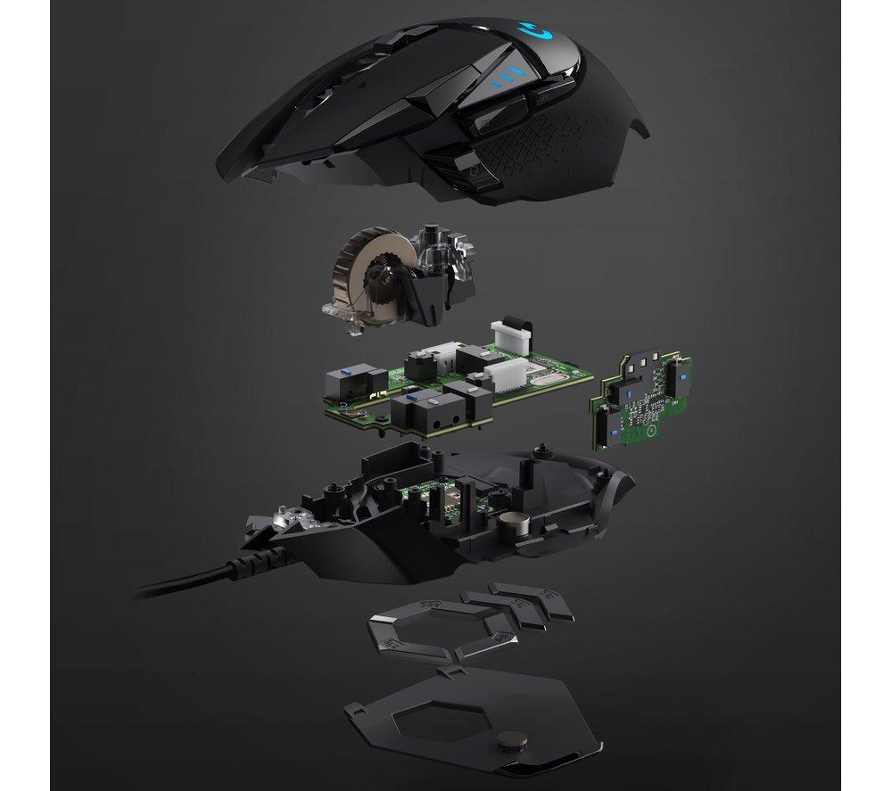 LOGITECH G502 Hero Optical Gaming Mouse image number 11 of 28