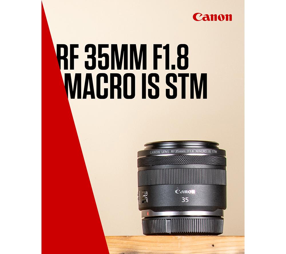 Buy CANON RF 35 mm f/1.8 IS STM Macro Lens | Currys