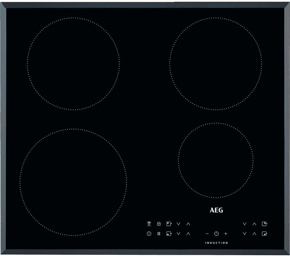 Image of AEG IKB64301FB Electric Induction Hob - Black, Black