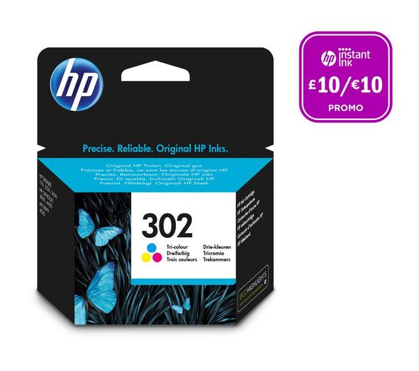 HP 302 Original Tri-colour Ink Cartridge image number 2