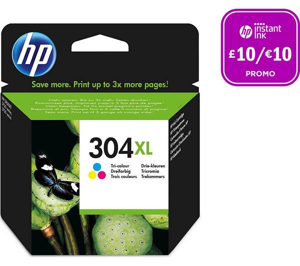 HP 304XL Original Tri-colour Ink Cartridge image number 1