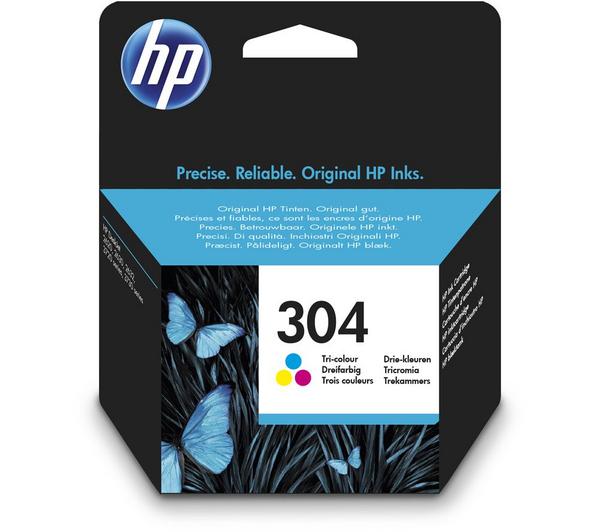 HP 304 Original Tri-colour Ink Cartridge image number 0