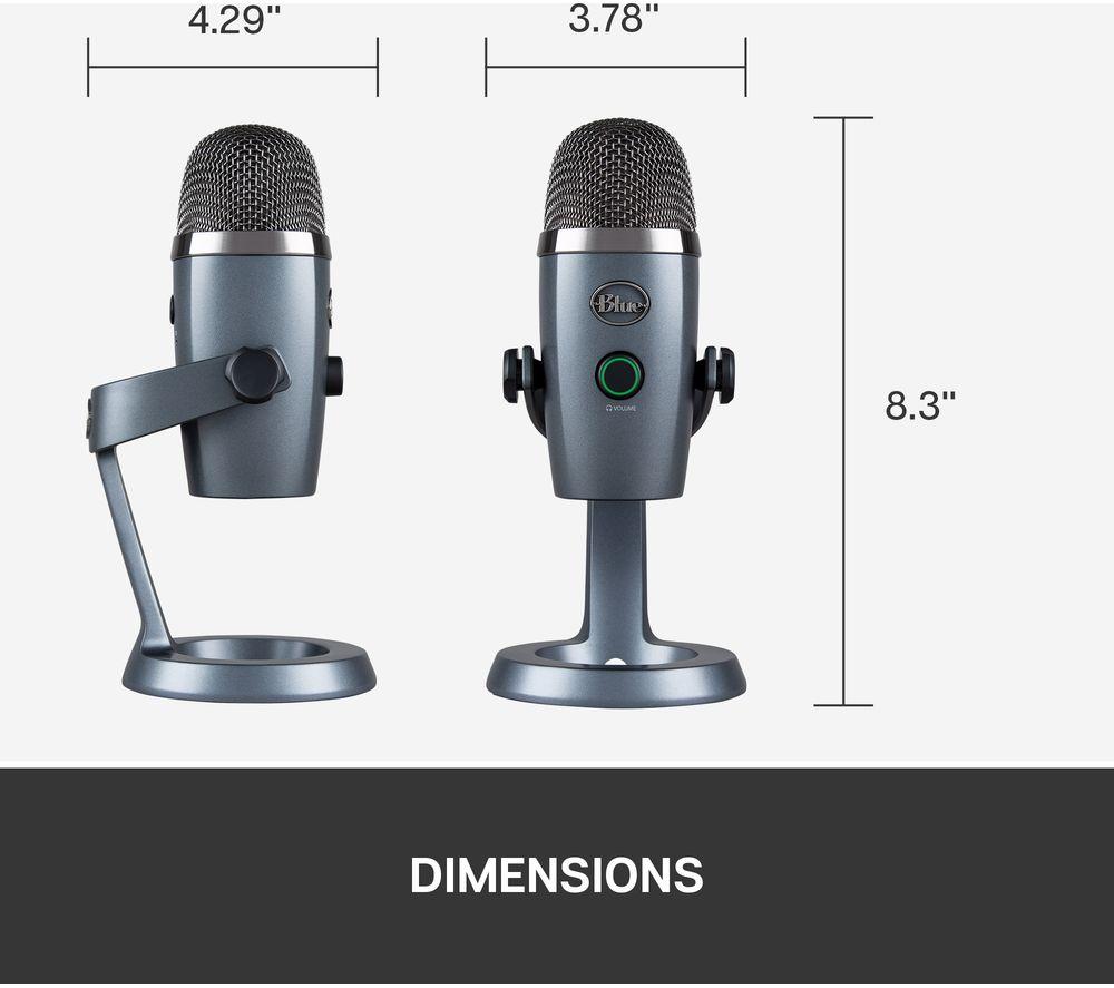 YETI Nano USB Streaming Microphone - Grey image number 18 of 18