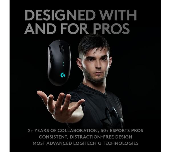 LOGITECH G PRO RGB Wireless Optical Gaming Mouse image number 1