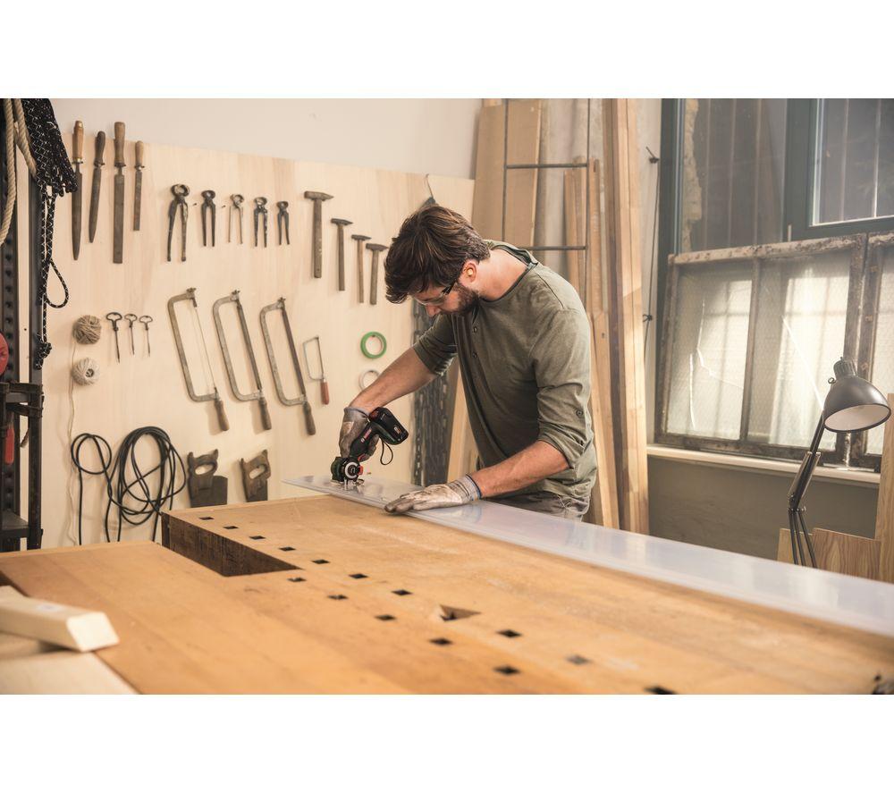 BOSCH AdvancedCut 18 Cordless NanoBlade Saw - Green image number 4 of 5