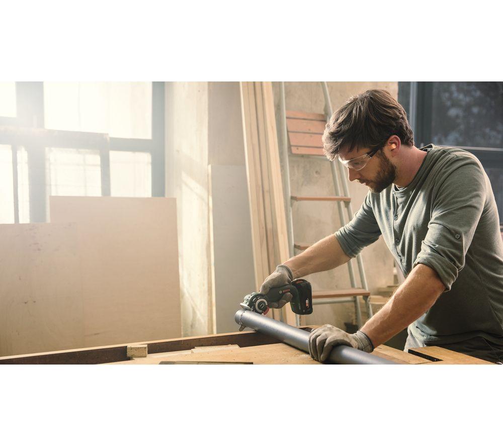 BOSCH AdvancedCut 18 Cordless NanoBlade Saw - Green image number 5 of 5