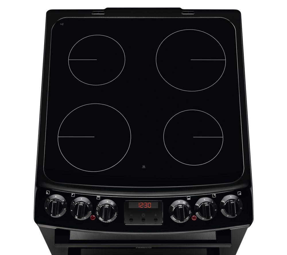 ZANUSSI ZCV46250BA 55 cm Electric Cooker Black