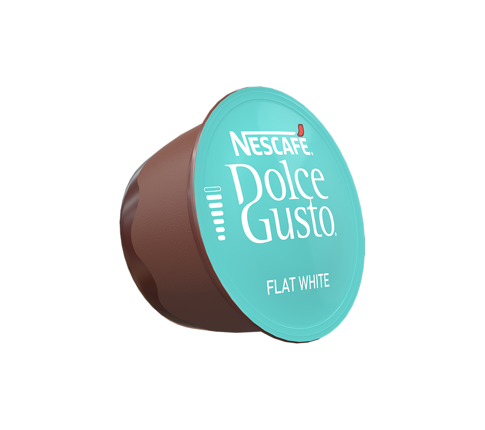 NESCAFE Dolce Gusto Flat White Coffee Pods - Pack of 16 image number 3 of 6
