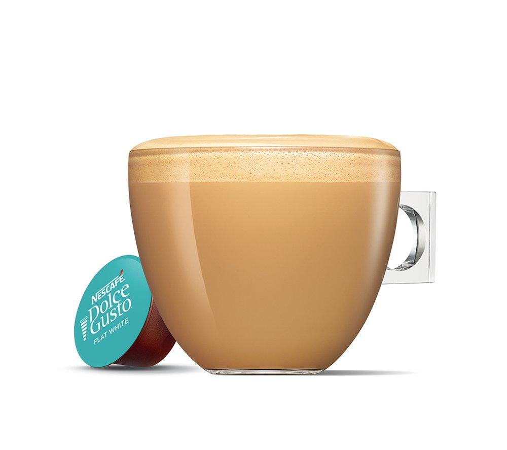 NESCAFE Dolce Gusto Flat White Coffee Pods - Pack of 16 image number 4 of 6