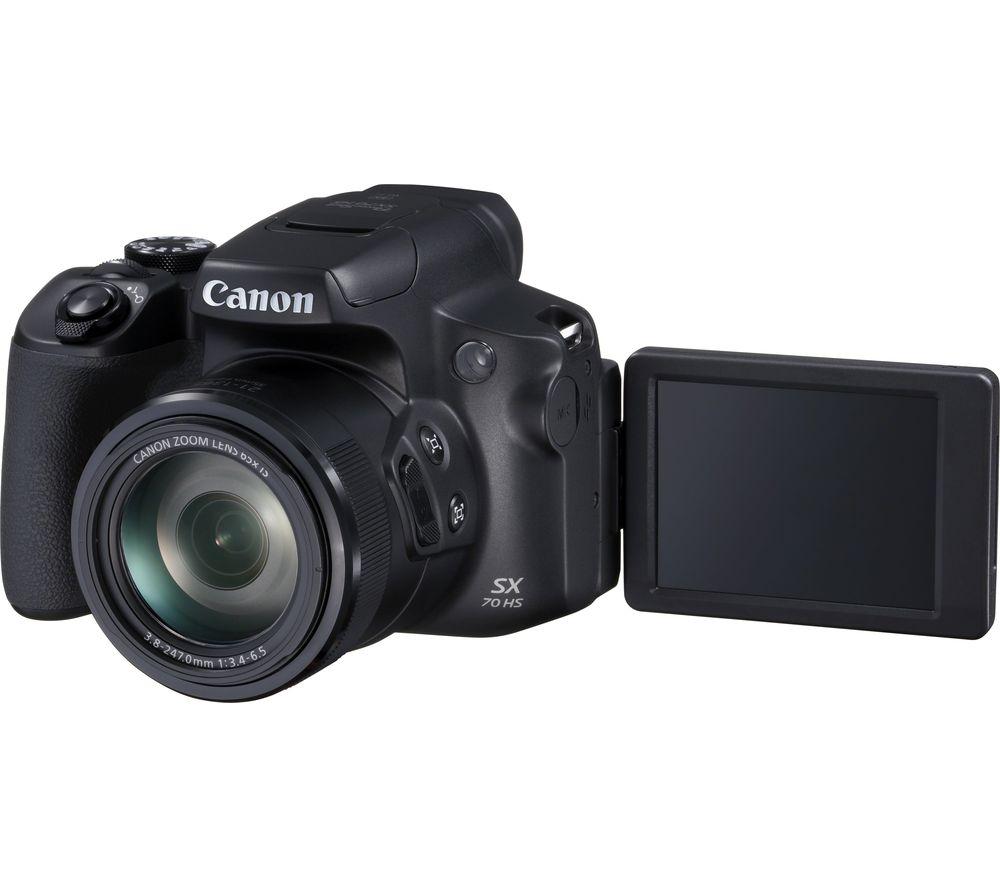 Buy CANON PowerShot SX70 HS Bridge Camera - Black