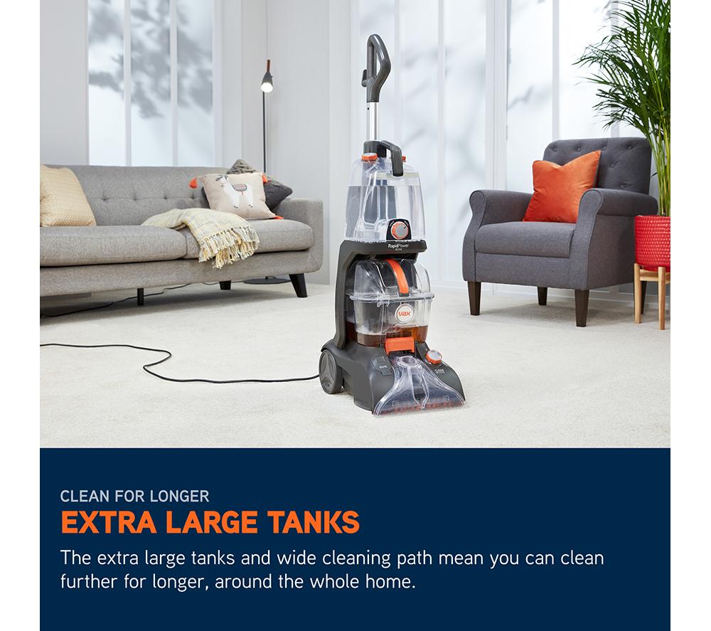 VAX Rapid Power Revive Upright Carpet Cleaner - Grey image number 3 of 10