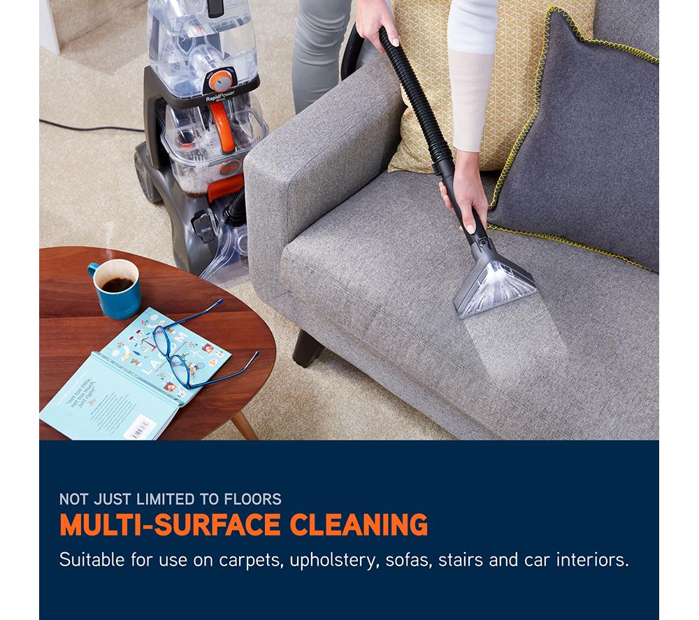 VAX Rapid Power Revive Upright Carpet Cleaner - Grey image number 4 of 10
