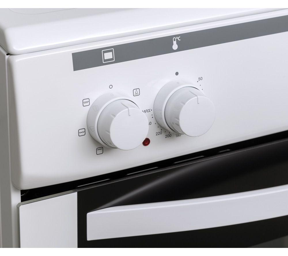 ESSENTIALS CFSE60W18 60 cm Electric Solid Plate Cooker - White image number 7 of 9