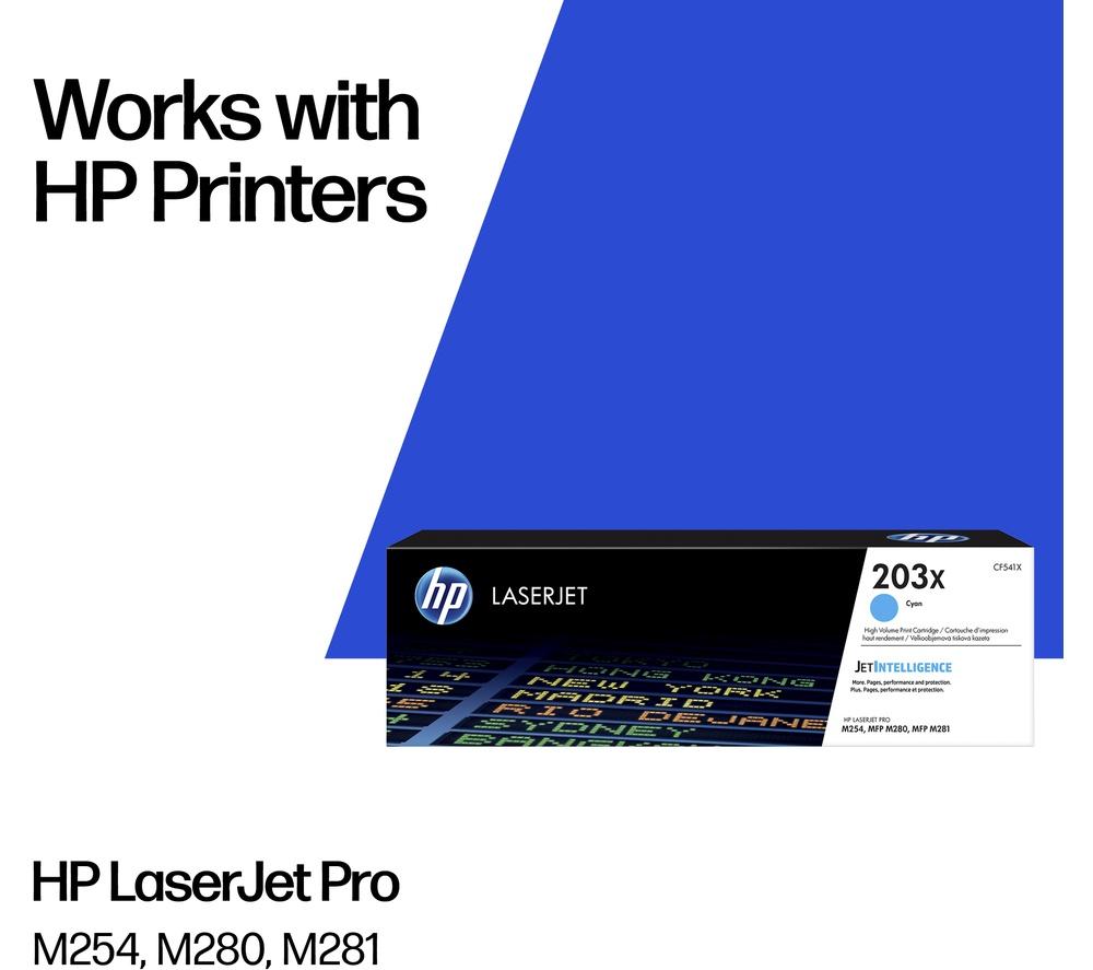 HP 203X Original Cyan Toner Cartridge image number 2 of 12