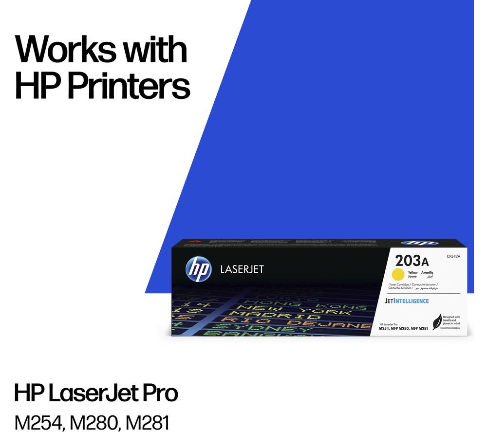 HP 203A Original Yellow Toner Cartridge image number 2 of 12