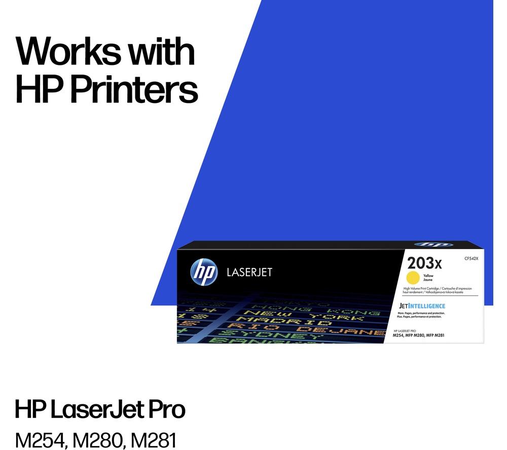HP 203X Original Yellow Toner Cartridge image number 2 of 12