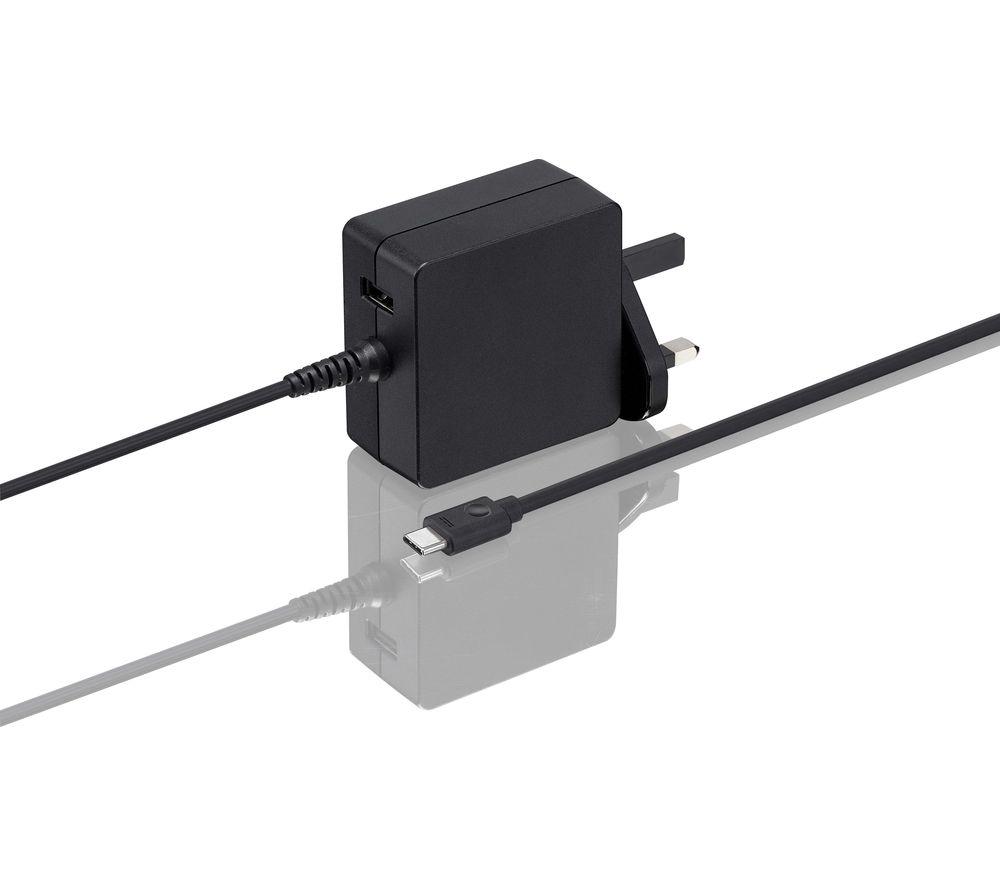 Buy LOGIK LTC65W18 Universal USB TypeC Laptop Charger 1.8 m Currys