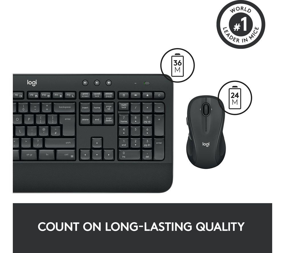 LOGITECH MK545 Wireless Keyboard & Mouse Set image number 6 of 12