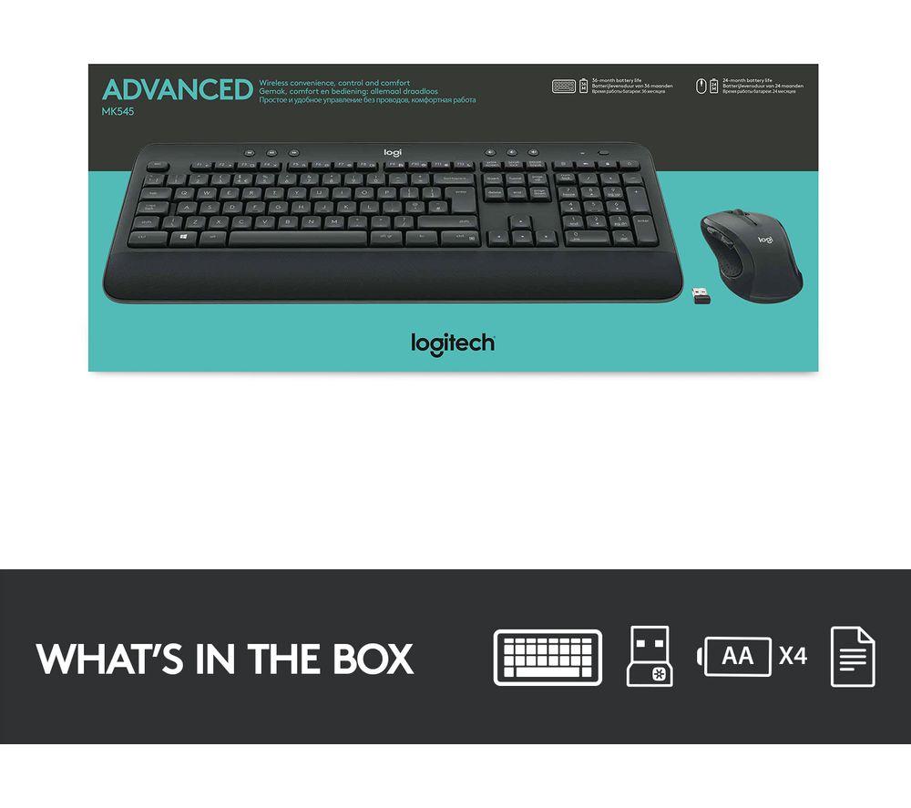 LOGITECH MK545 Wireless Keyboard & Mouse Set image number 11 of 12
