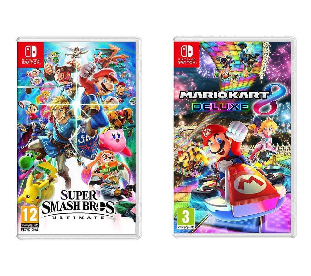 Nintendo SWITCH Super Smash Bros. Ultimate & Mario Kart 8 Deluxe Bundle review