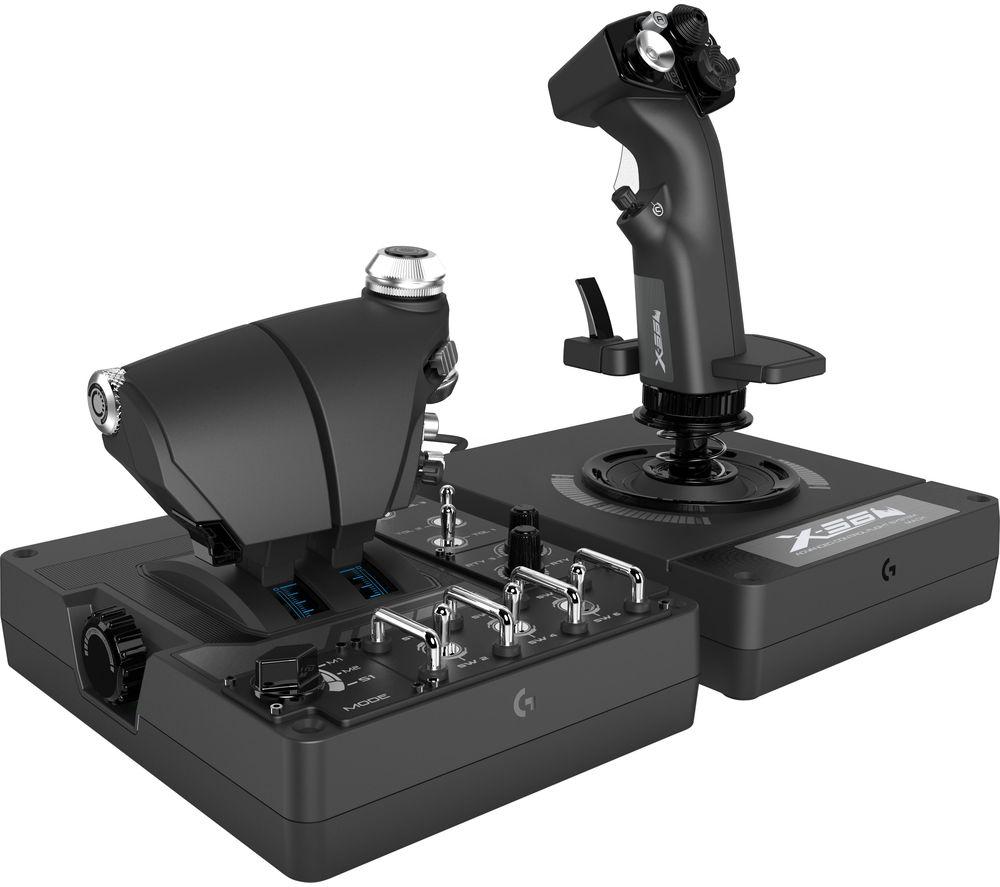 SAITEK Pro Flight X56 Rhino Joystick & Throttle - Black