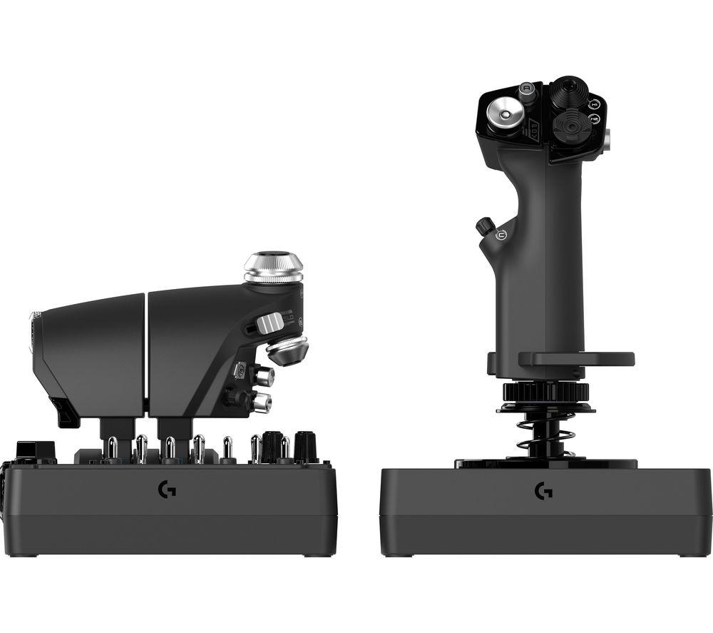 SAITEK G SAITEK Pro Flight X56 Rhino Joystick & Throttle - Black image number 6 of 6