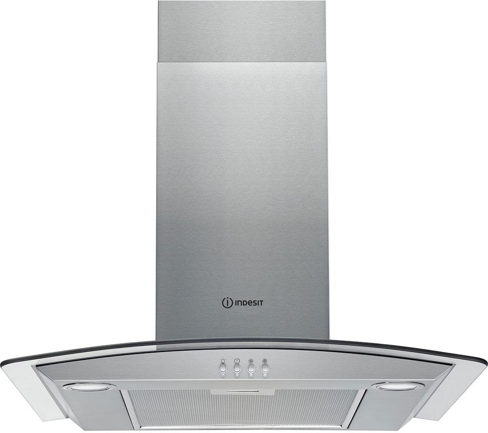 HOTPOINT PHGC6.4 FLMX Chimney Cooker Hood - Silver image number 9 of 9