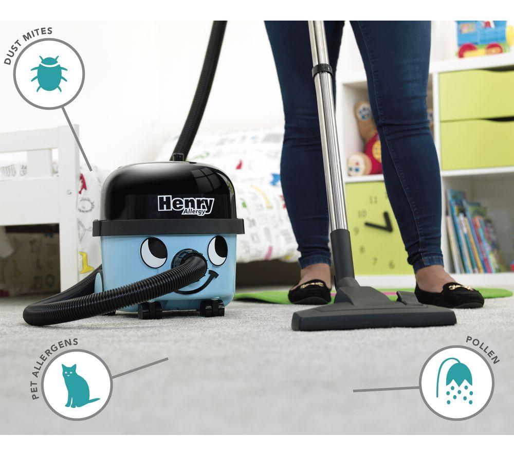 NUMATIC Henry Allergy HVA 160-11 Cylinder Vacuum Cleaner &ndash; Blue image number 5 of 9