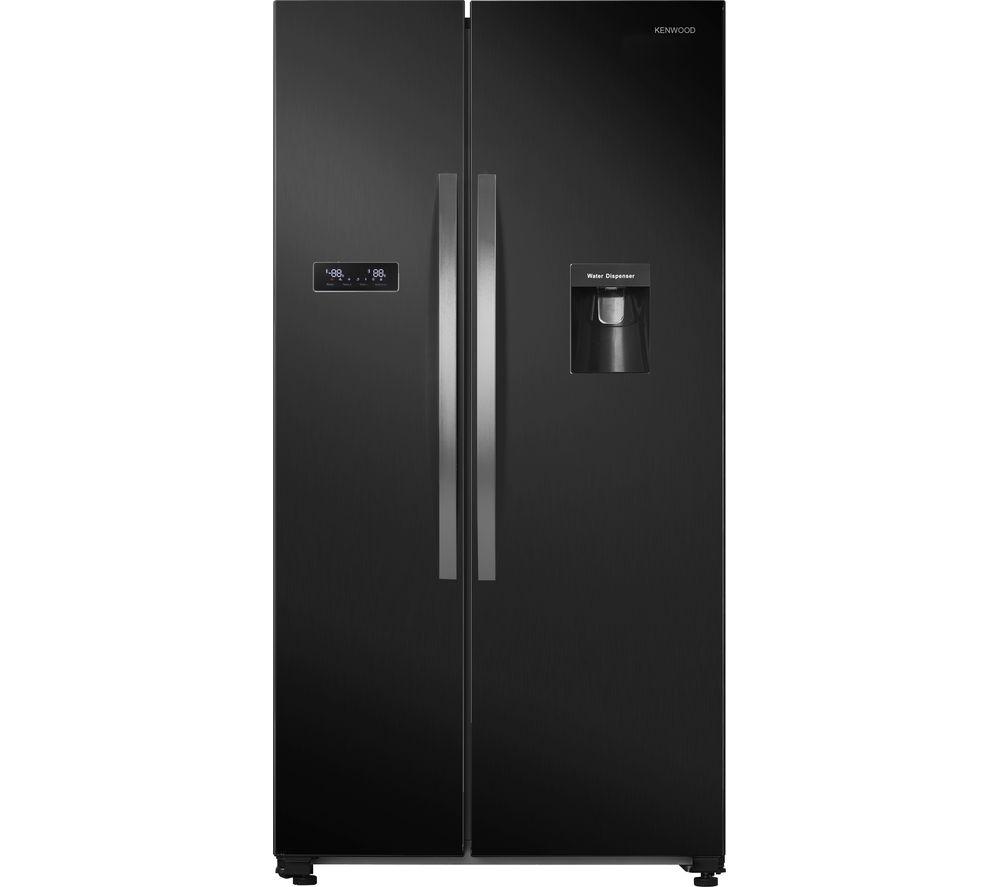 KENWOOD Black American style fridge freezers Cheap deals at Currys
