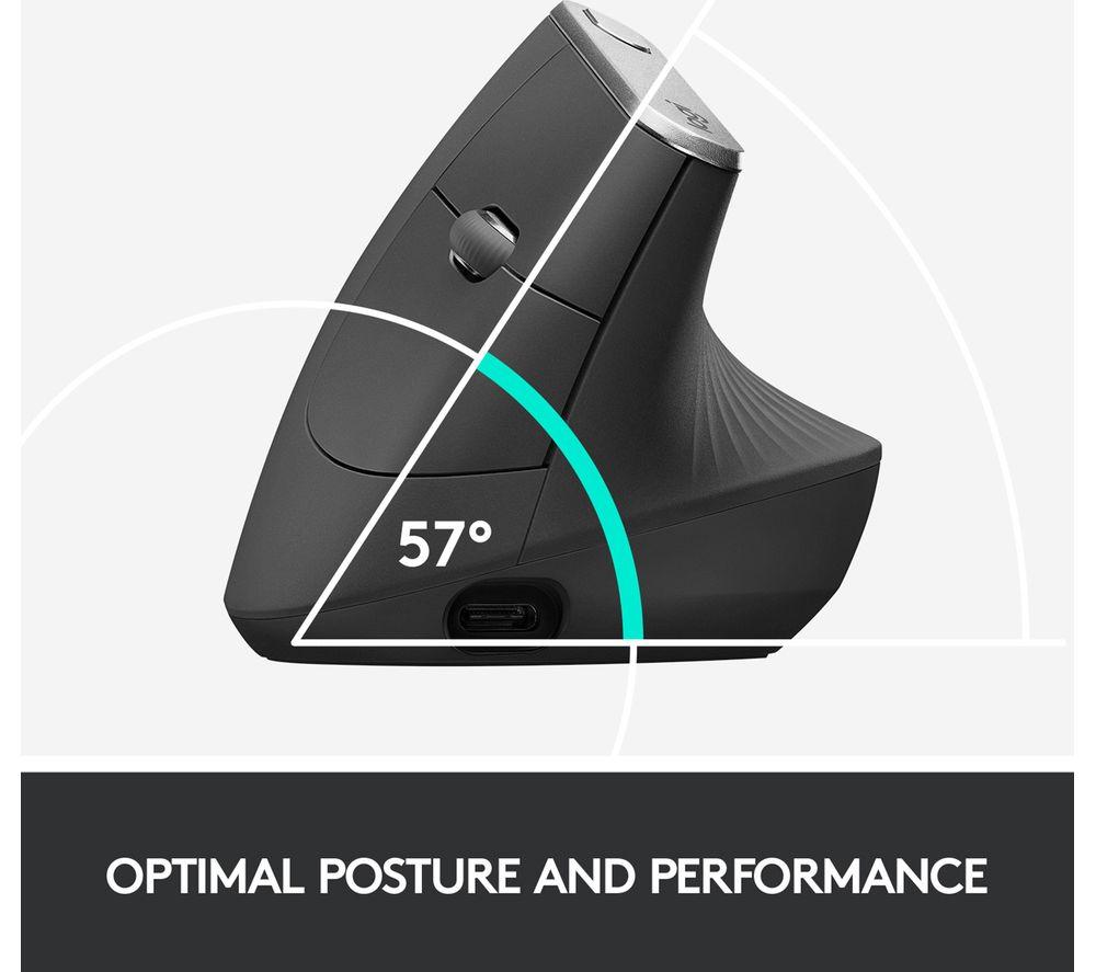 LOGITECH MX Vertical Ergonomic Optical Mouse image number 14 of 23