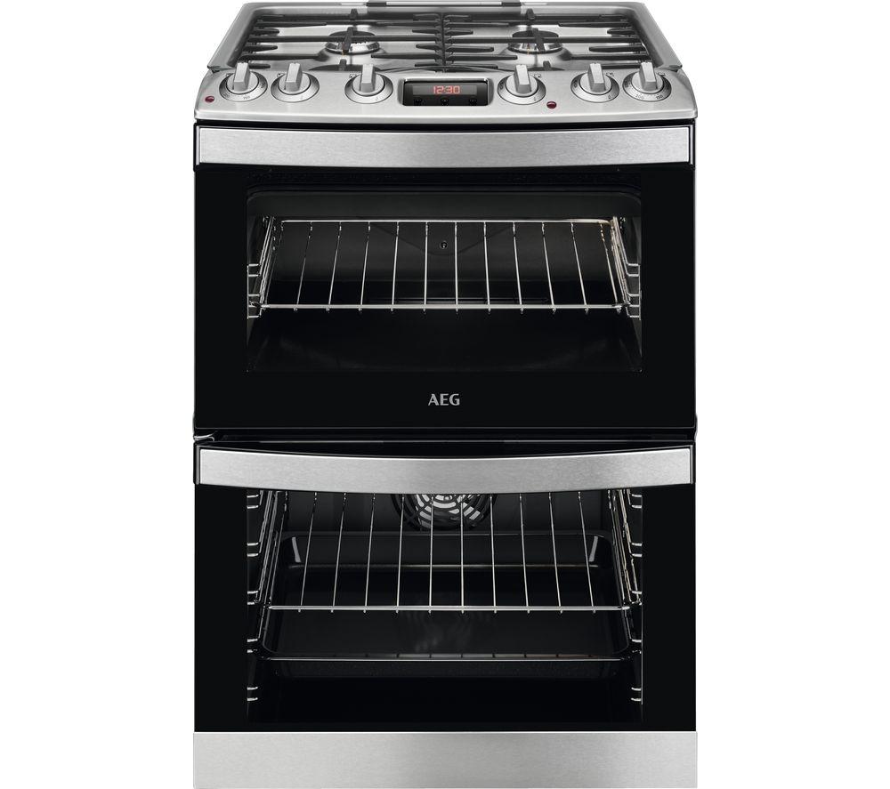 AEG CKB6540ACM 60 cm Dual Fuel Cooker  Stainless Steel review