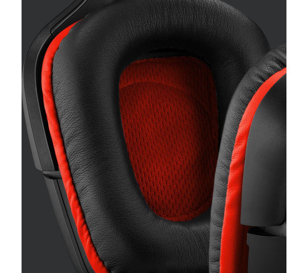 Buy LOGITECH G332 Gaming Headset Black & Red Currys