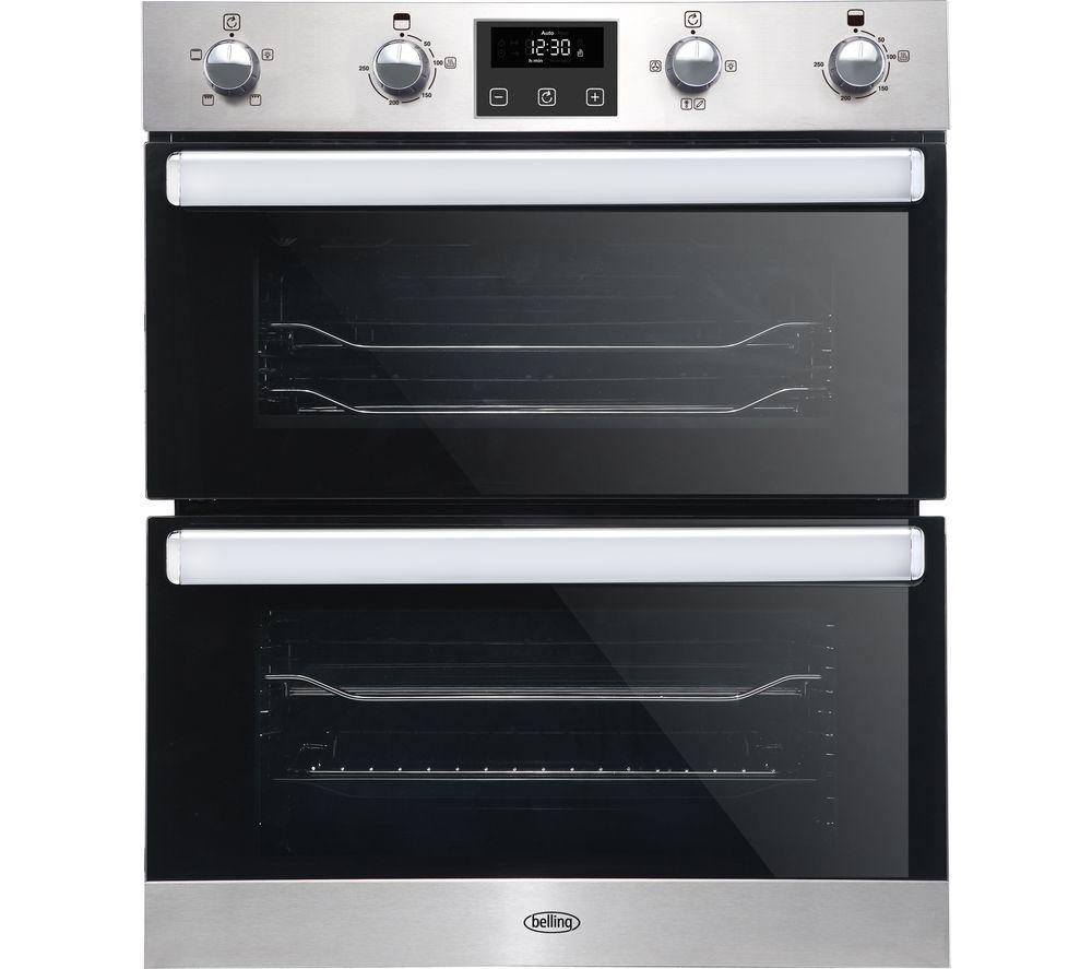BELLING BI702FPCT Electric Built-under Double Smart Oven - Stainless Steel, Stainless Steel